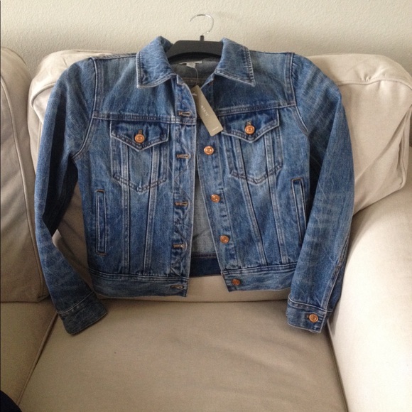 j crew petite denim jacket